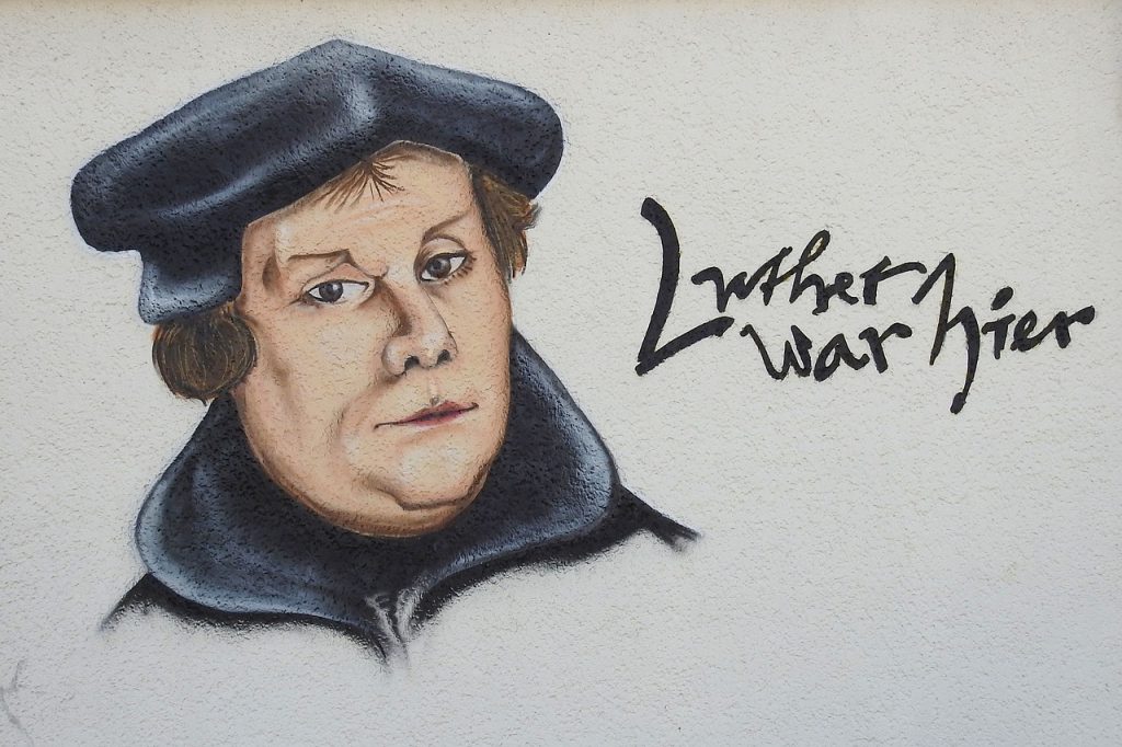 Luther Fassadenmalerei