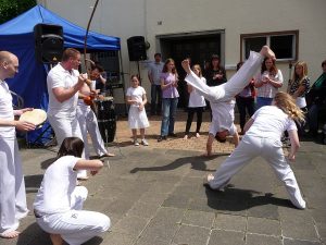 Weitere Bilder von der Capoeira-Vorführung
