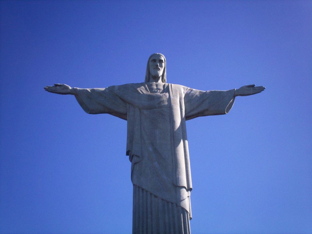 Die Christusstatue in Rio de Janeiro